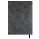 Ежедневник недатированный А5+ 160 листов "Фланстер" графитовый, мягк.переплёт, искусственная кожа - фото 10