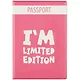 Обложка для паспорта Im limited edition (ПВХ бокс) (ОП2021-272) - фото 1