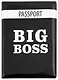 Обложка для паспорта Big boss (ПВХ бокс) - фото 1