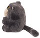 Мягкая игрушка Кот с желтыми глазами (23см) (серый) (12-20251204-NB_117) - фото 3