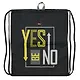 Мешок для сменной обуви "YES NO" 41*49см - фото 2