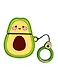 Чехол для зарядного кейса под беспроводные наушники в форме авокадо (блистер) (12-17508-PZ00877) - фото 1