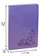 Бизнес-блокнот А5 128л кл. "VIVELLA" сиреневый, лайт, интегр.переплет, Hatber - фото 2