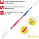 Текстовыделитель Crown, Multi Hi-Lighter Twin, двухсторонний розовый, голубой 3/2 мм - фото 5