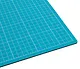 Коврик для резки А3 защитный, трехслойный, бирюзовый, Малевичъ - фото 4