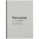 Блокнот Sarcasm (словарь) - фото 1