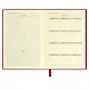 Ежедневник недат. А6+ 160л 126х174 "Софт-тач" красный, иск.кожа, мягкий переплет, блинт.тиснение, офсет, ляссе - фото 6