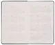 Еженедельник дат. 2026г. А5 64л 130x205 мм "Shadow" черный, иск.кожа, интегр.переплет, тонир.блок, карман, шелкография, цвет.обрез, 2 ляссе, скругл.углы - фото 5