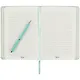 Книга для записей А5 160л лин. "Mur-Mur" 7БЦ, резинка, ляссе, тонир.блок - фото 3