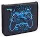 Папка для тетрадей A5 "Digital gamepad" молния с трех сторон, пластик - фото 1