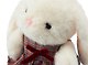Мягкая игрушка Кролик в платье клетка (белый) (22см) (12-81223-202604_17) - фото 4
