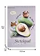 Скетчбук для акварели "Авокадо", А4, 20 листов - фото 2