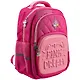 Ранец школьный "РОЗОВЫЙ КОТИК" 31*38.5*13, полиэстер, аппликация из иск.кожи, аппликация из металла с эмалью, конгрев, 1отд., молния, спинка из сетч. ткани и поролона, пласт.ножки, инд.уп. - фото 2
