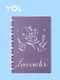 Тетрадь общая «Lavender» в ассортименте, 80 листов в клетку, А5 - Yoi - фото 2