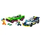60415 Конструктор детский LEGO City Погоня полицейской машины за гоночным автомобилем, 213 деталей, возраст 6+ - фото 4