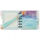 Записная книжка 90*90 55л лин. "Colour book" карт.обл., вырубка, спираль, инд.уп., ассорти - фото 2