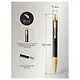 Ручка подарочная шариковая синяя, IM Premium Black/Gold GT, Parker - фото 4