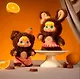  Фигурка коллекционная 52TOYS Плюшевая игрушка с подвесом LITTLE BUNS Melting Together Series (74303) - фото 5