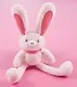 Мягкая игрушка Зайчик с банданой розовый (30см) (14-0899-202505-T47) - фото 2