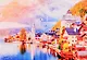 Алмазная мозаика ТМ Рыжий Кот (класс) 30х40см (32цв) Гельштат, с подрамником, с полным заполнением FC012 - фото 1