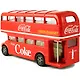 464001 Машинка литая коллекционная Motor City Classics - Die-сast модель по лицензии Coca-Cola London Double Decker Bus, масштаб 1:64 - фото 5