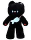 Мягкая игрушка Котик (40см) (с сумкой) (черный) (12-202511-MN6-06) - фото 6
