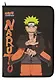 Папка для тетрадей А4 "Naruto" 32,5*23*2,5, пластик, молния с трех сторон - фото 1