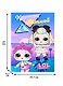 Картон цветной 08цв 08л А4 "LOL" 2цв металлиз., карт.папка - фото 2