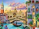 Набор для творчества. Холст с красками по номерам "Сказочная Венеция", 17 х 22 см, 14 цветов, Рыжий кот - фото 1