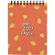 Скетчбук А5 45л "Fruits" 190г/м2, тв. обложка, спираль - фото 1