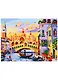 Набор для творчества. Холст с красками по номерам "Сказочная Венеция", 17 х 22 см, 14 цветов, Рыжий кот - фото 2
