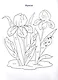 Раскраска Цветы - фото 4