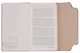 Ежедневник недатированный А6+ 120 листов "Плезир" беж. и розовый, кожзам, твердый переплет - фото 3