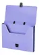 Портфель пластиковый "Matt Pastel" 372*252*42, фиолетовый, ErichKrause - фото 2