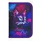 Пенал 1 отделение "Neon cat" с наполнением, 21*14 см, 24 предмета - фото 2