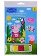 Роспись цветным песком Прогулка в тропиках 17х25см. ТМ Peppa Pig 34872 - фото 1