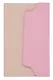 Ежедневник недатированный А6+ 120 листов "Плезир" беж. и розовый, кожзам, твердый переплет - фото 1