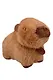 Мягкая игрушка Капибара (коричневая) (13см) (12-191025-S10) - фото 1