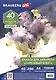 Папка для акварели А4 40л "СИРЕНЕВЫЙ БУКЕТ", зерно, 200г/м2, ГОЗНАК, ART CLASSIC, BRAUBERG - фото 1