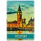 Обложка для паспорта London Вечерний город (ПВХ бокс) - фото 1
