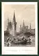 Виды Москвы. Подарочный набор из семи арт-постеров. С гравюр художников начала XIX в. - фото 2