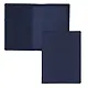 Обложка для паспорта MAPLE (4 отд. для карт) (синий) (иск. кожа) (ОПК0481) - фото 1