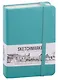 Скетчбук 9*14 80л "Sketchmarker" изумрудный, нелинованн. 140г/м2, слоновая кость, тв.обл. - фото 1