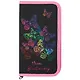 Пенал 1 отделение "Бабочки неон" 21*11,5см, молния, полиэстер - фото 2