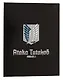 Папка-обложка для тетради со сменными блоками А5 "Атака Титанов Сезон 1-3" 2 кольца, в ассортименте - фото 1