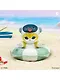 Коллекционная фигурка Mofusand Swimming Ring Series 1 штука  blind box MF-250620 - фото 8