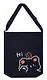 Сумка-шоппер на молнии Kawaii Мишка Hi (текстиль) (40х33) (12-11525-B003) - фото 1