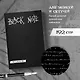 Креативный блокнот с черными страницами Black Note, 96 листов - фото 4