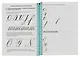 Блокнот А5,64л. Каллиграфия, Леттеринг, Монограммы, Узоры-3 (64-3212)7БЦ, на цветной спирали - фото 5