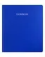 Книга для записей А4 72л тчк. "Синий" 7БЦ, софт.тач - фото 1